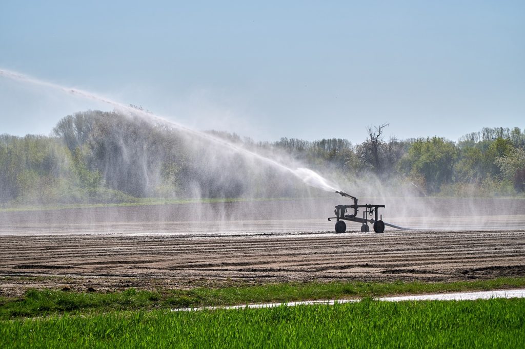 irrigation, agriculture, water cannon-5092340.jpg